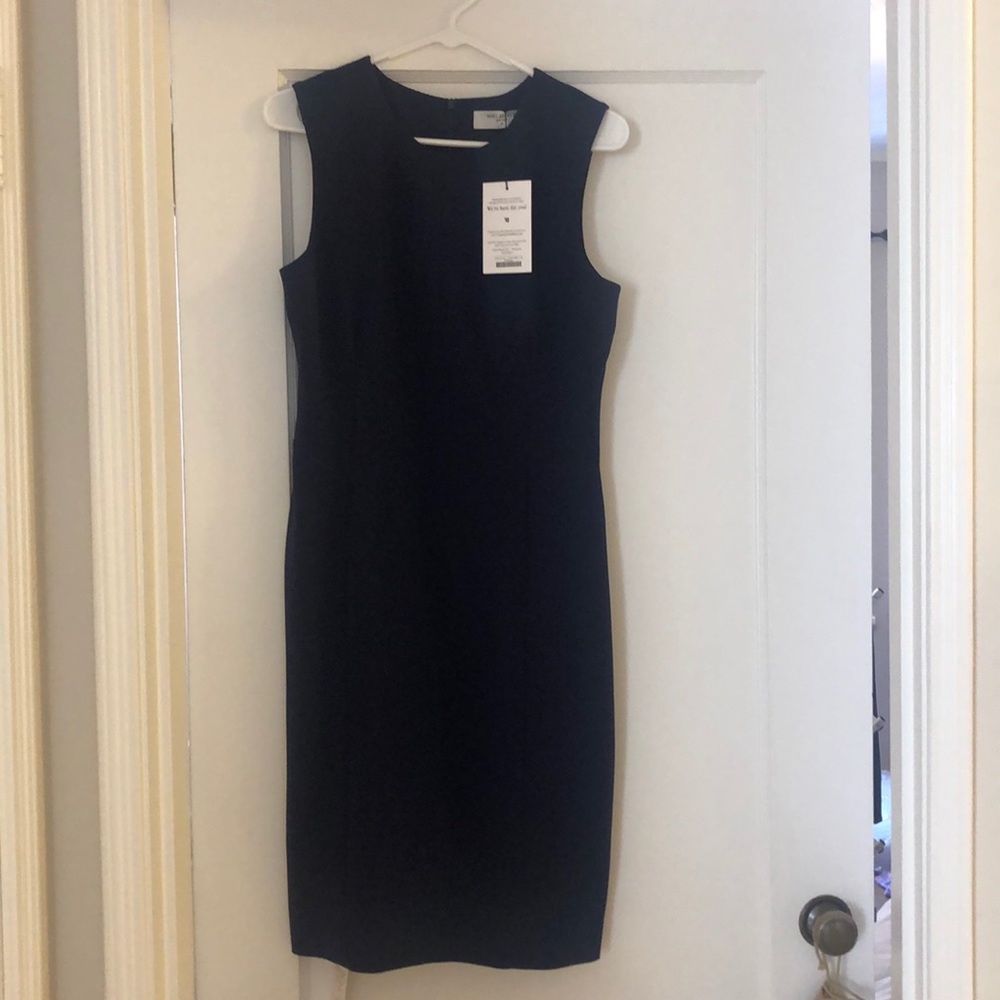 Mm LaFleur Shirley dress. Deep indigo, 10 New tags